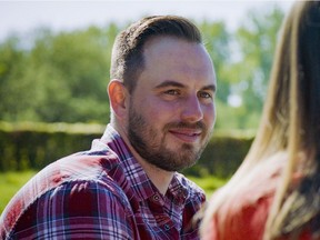 Bjorn Bonjean of Spirit Hills honey winery in Alberta is shown in an episode of Belgian TV show "Boer Zoekt Vrouw" in this undated handout photo. Bjorn Bonjean didn't have trouble dating in southern Alberta -- he just hadn't found the right woman, when producers of a reality television show in Belgium came calling.