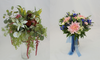 These arrangements are made of a mix of real and artificial flowers – Can you tell which is which?