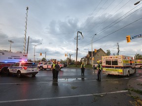 A reported tornado touched down in Dunrobin in the far west end of Ottawa. Wayne Cuddington/ Postmedia