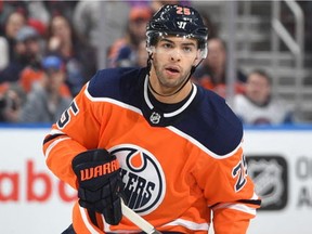 Edmonton Oilers defenceman Darnell Nurse in February 2018.