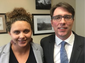 Moira Lavoie, left, and Malcolm Lavoie, Edmonton legal experts who have critiqued the Federal Court of Appeal decision on the Trans Mountain pipeline expansion.