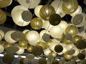 Two hundred lanterns at Southgate Centre mall in Edmonton are waiting to be lit up for the Make It Glow Festival, a fundraiser with proceeds going to the Make A Wish Foundation.