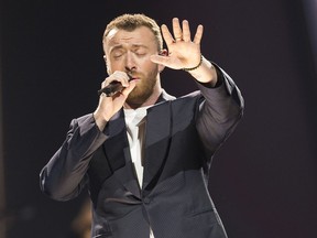 Sam Smith performed at Rogers Place on Wednesday, Sept. 12.