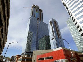 The Stantec Tower in downtown Edmonton on September 25, 2018 is the tallest building in Canada, west of Toronto.