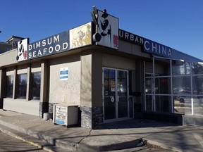Urban China restaurant located at 10604 101 St. was issued a notice of closure by Alberta Health Services on Sept. 18 for the second time in less than a month. (Supplied)