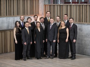 The prize-winning Belgian vocal group and baroque music specialists Vox Luminis performed at Robertson-Wesley United Church on Monday, Oct. 15.