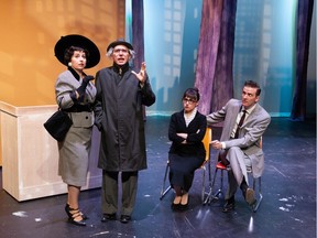 Skirts on Fire, written and directed by Stewart Lemoine, plays at the Varscona Theatre through Oct. 13.