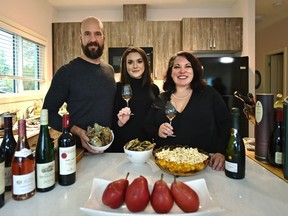 Sommelier Stacey-Jo Strombecky, her chef husband Gavin Strombecky and their daughter Madison know how to craft a wine-inspired dinner.