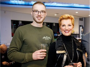 Jeannie Vaage, right, teaches young people the basics of good etiquette. She is shown with John Vaage, left.