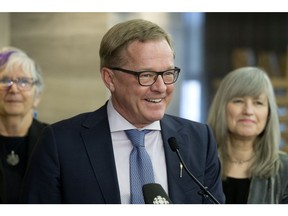 Education Minister David Eggen unveiled the updated provincial Kindergarten to Grade 4 curriculum on Oct. 10, 2018.