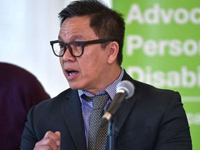 Tony Flores is the new Alberta Advocate for Persons with Disabilities announced by Community and Social Services Minister Irfan Sabir in Edmonton on Tuesday, Oct. 30, 2018.