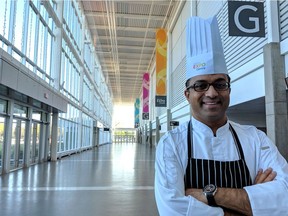 Chef Jiju Paul is the new executive chef at the Edmonton Expo Centre.