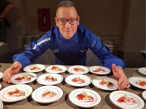 Edmonton chef Shane Chartrand competed last February at the Canadian Culinary Championships in Kelowna, B.C.