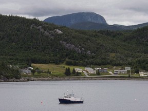 A fishing boat is moored in Neddy Harbour in Gros Morne National Park, Newfoundland and Labrador, on Monday, August 15, 2016. Parks Canada says campers will be allowed to smoke cannabis at registered campsites in national parks across Canada.THE CANADIAN PRESS/Darren Calabrese