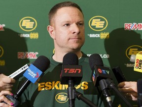 Edmonton Eskimos general manager Brock Sunderland.