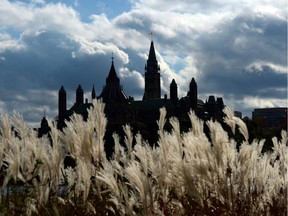 Parliament Hill in Ottawa is viewed from the shores of Gatineau, Quebec. File photo.