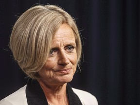 Alberta Premier Rachel Notley.