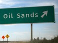 Oil sands sign