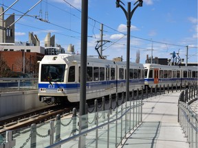 Damage to about 40 per cent of the cityís LRT cars was discovered during a routine overnight inspection that led ETS to suspend service on the Metro Line Wednesday morning. It was determined that the pantographs on top of 40 of the cityís 100 car fleet had been bent. A pantograph is the thick black portion that stretches from the top of the LRT car up to the  electrical line.