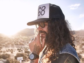 Desert rock pioneer Brant Bjork performs at the Starlite Room on Sunday as part of the Up + Downtown Music Festival.
