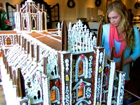 Customers will be able to see a new gingerbread house at Duchess Bake Shop by mid-November.