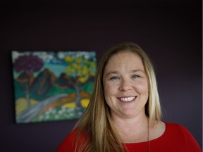 Calgary-East  MLA Robyn Luff in her Calgary office on Aug. 20, 2018.