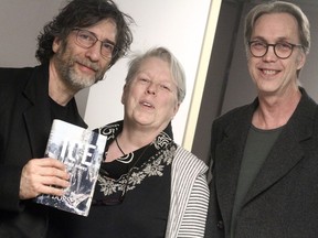 Authors Neil Gaiman, Candas Jane Dorsey and Timothy Anderson.