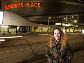 Allyson MacIvor kissed her girlfriend at Rogers Place during a Jack White concert on Friday, Nov. 2, 2018, was reprimanded for it by an usher and lodged a complaint. But she doesn't want the employee fired. She said on Thursday, Nov. 8, 2018 she is hoping they can share a meal, build a relationship and find a way to move forward.