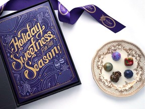 Violet Chocolate Company has an advent calendar available online and at the City Market on Saturday, Dec. 1, 2018.