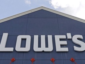 A Lowe's store in Hialeah, Fla. on Wednesday, June 29, 2016. Lowe's Companies Inc. says it plans to close 31 Canadian stores and other locations as part of a plan to focus on its most profitable operations that also includes the closure of 20 stores in the U.S.