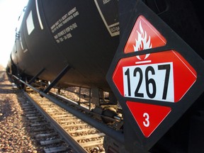 Crude-by-rail exports have risen to record levels. (File photo)