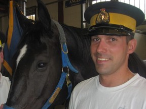 Const. Dane McCarty, seen in a 2010 file photo ahead of an RCMP Musical Ride appearance.