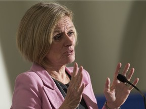 Premier Rachel Notley is appointing a new energy upgrading unit that will bring together government, industry, workers and Albertans she said on Monday, Nov. 19, 2018, in Edmonton.