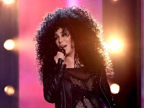 Cher at the Billboard awards last year.