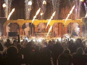 Calgary's fireworks display will be Edmonton's best option to ring in the New Year again this year since the City of Edmonton fireworks will be over shortly after 9 p.m.