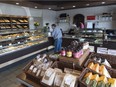 The shelves of Bon Ton Bakery are full of Christmas baking.