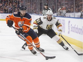 Edmonton Oiler Kris Russell personifies the concept of grit, write William Hanson and Chris Sargent.