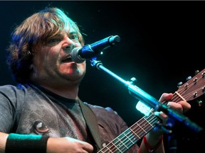 Tenacious D's Jack Black delivers the joke metal Tuesday night.