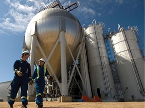 MEG Energy's Christina Lake oilsands facility near Fort McMurray, Alberta.