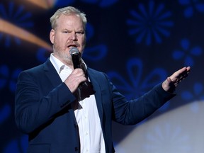 Jim Gaffigan performs at Rogers Place on Friday, Jan. 18.