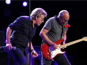 Roger Daltry and Pete Townshend in Winnipeg in 2016.