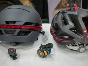 Multi-sport helmets with built-in lights and turn indicators allow users to make phone calls and a lot more when connected to an app.