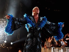 Ric Flair, at the Jubilee Auditorium on Jan. 12.