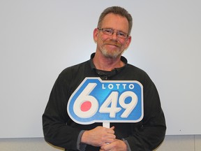 Raymond Mussell won $7,935,986.70 on the December 15 LOTTO 6/49 draw. Supplied.