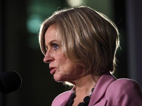 Alberta Premier Rachel Notley said Tuesday she was hopeful oil production cuts could be scaled back in April.