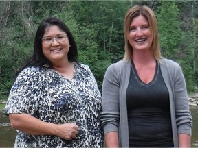 Maxine Hildebrandt, left, and Lisl Gunderman are Alberta teachers who will be honoured with the Governor General's History Award for Excellence in Teaching on Jan. 28, 2019 in Ottawa.