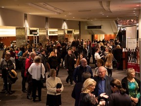 The crowd during Alberta Ballet's production of de.Vi.ate at the Northern Alberta Jubilee Auditorium on Friday, Feb. 22.