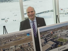 NAIT President and CEO Dr. Glenn Feltham announced Wednesday, Feb. 6, 2019 that NAIT has purchased 13.27 hectares from the City of Edmonton which will allow the campus to double in size.