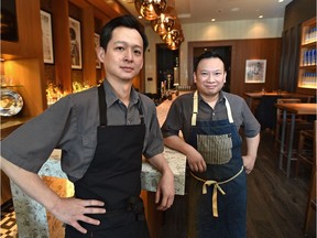 Rino Lam (left) is the executive chef at the St. Albert location of Nineteen restaurant, and he's one of the chefs taking part in Hot Chefs, Cool Beats.