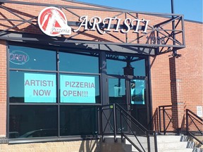 Artisti Pizzeria offers extensive selection at an excellent value, located at 11998 109A Ave.